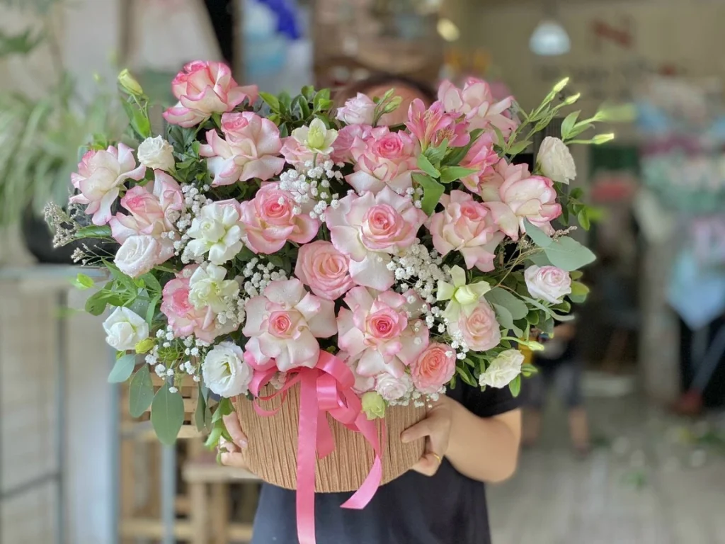 Cửa hàng hoa quận Ba Đình